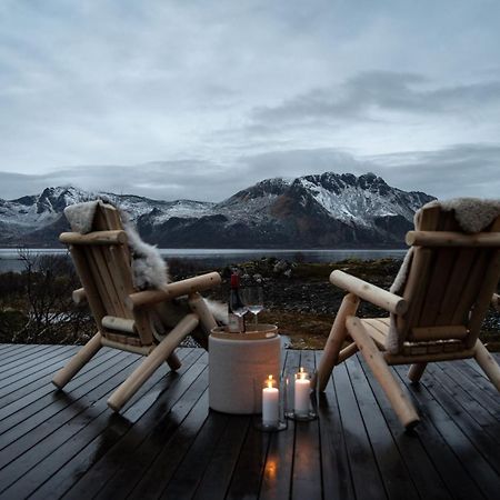 Luksushytte Med Jacuzzi, Summer&Winter Retreat Lyngværet Eksteriør bilde