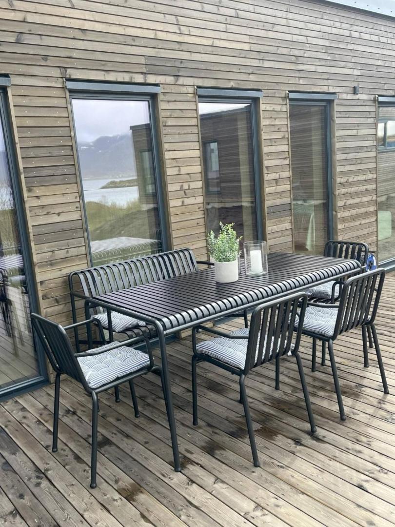 Luksushytte Med Jacuzzi, Summer&Winter Retreat Lyngværet Eksteriør bilde