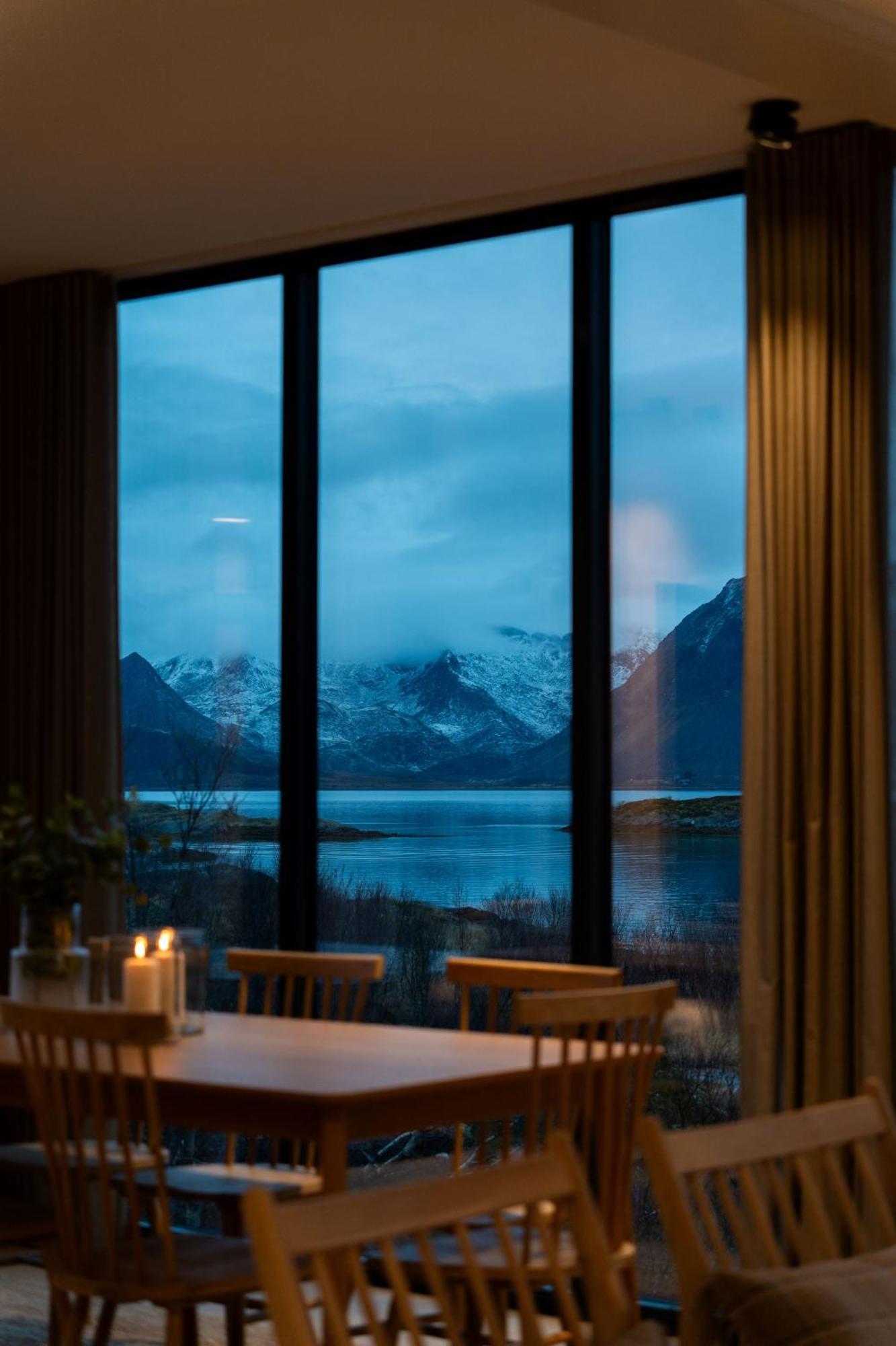 Luksushytte Med Jacuzzi, Summer&Winter Retreat Lyngværet Eksteriør bilde